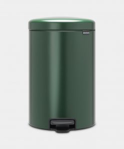 Pedal Bin newIcon, 20 litre, Soft Closing, Plastic Inner Bucket - Pine Green-0