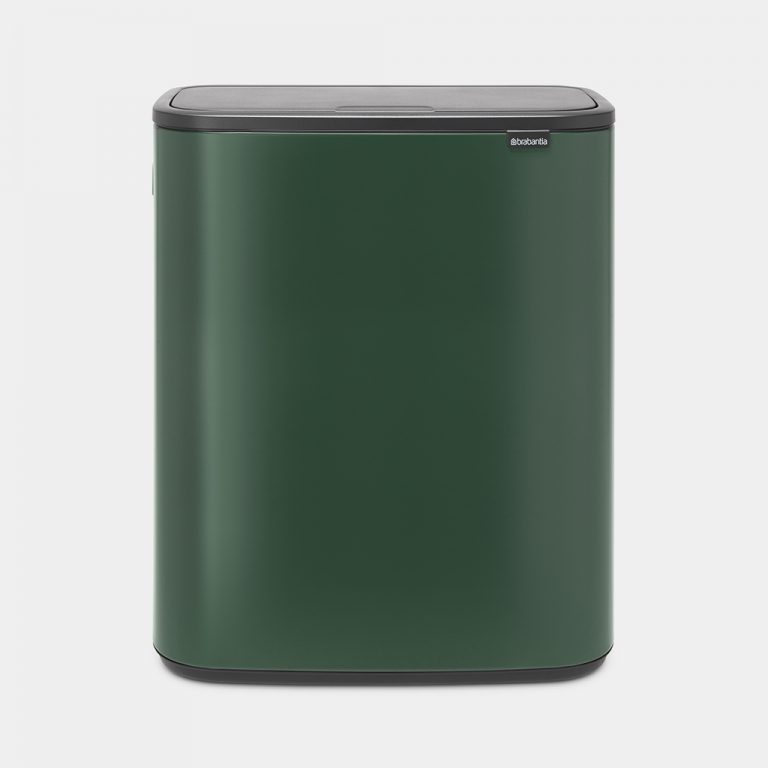 Bo Touch Bin, with 1 Inner Bucket, 60 litres - Pine Green-0