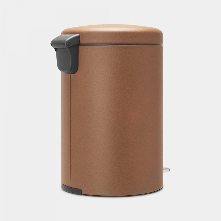 Pedal Bin newIcon, 20 litre, Soft Closing, Plastic Inner Bucket - Mineral Cinnamon-5891