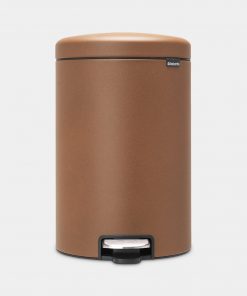 Pedal Bin newIcon, 20 litre, Soft Closing, Plastic Inner Bucket - Mineral Cinnamon-0
