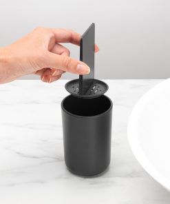 ReNew Toothbrush Holder, with insert - Dark Grey-6305