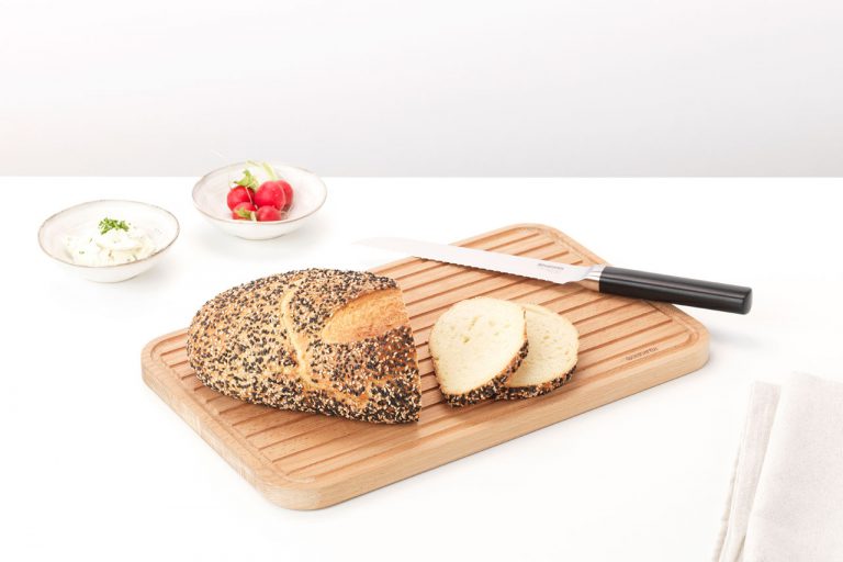 Wooden Chopping Board for Bread, Large - Profile-6894