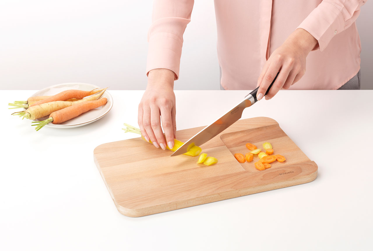 Wooden Chopping Board for Vegetables, Large - Profile-6884