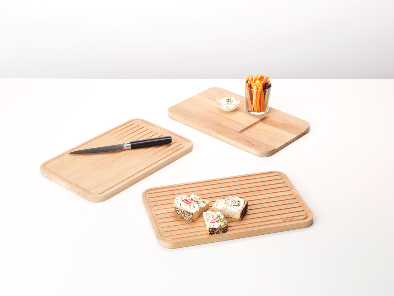 Wooden Chopping Board for Vegetables, Large - Profile-6887